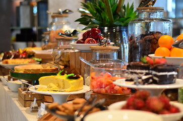 catering buffet table - Sweet Items