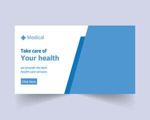 health care medical video thumbnail. health care medical poster.health care medical banner