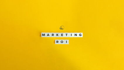 Marketing ROI Banner and Concept Image.
