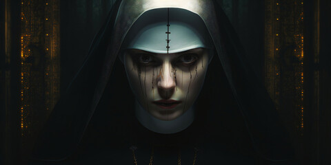 creepy nun