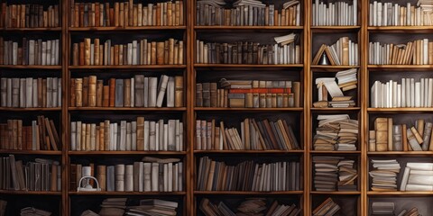 bookshelf, Generative AI