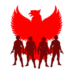 Republic of Indonesia Anniversary Collection for Template Design Elements