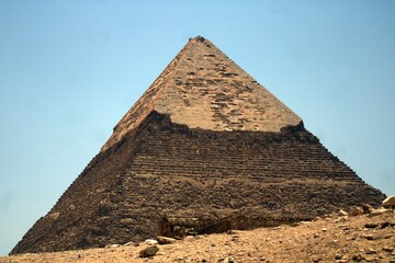 Egipska piramida. - obrazy, fototapety, plakaty