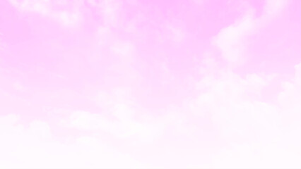 Fototapeta na wymiar Cloud background in pastel baby pink color