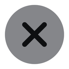 Fototapeta premium crisscross icon