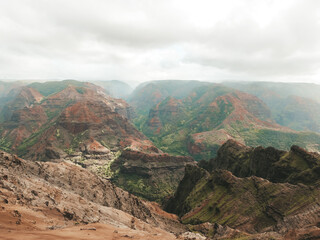 hawaii, kauai, waimea, canyon, mountains, mountain, valley, hill, scenery, panorama, outdoor, travel, nature, hiking, hike, trail, view, landscape, rocks, valley, 