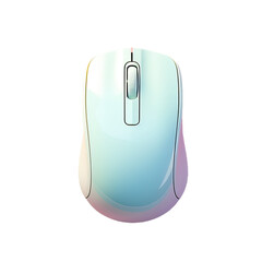 Wireless mouse with transparent background