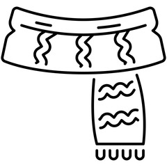 Autumn Scarf Icon