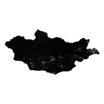 recommend clip art: Mongolia country map in grunge stamp style isolated on transparent background