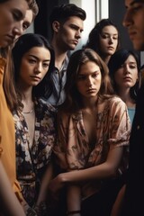 Fototapeta premium cropped shot of fashion designers gathered together
