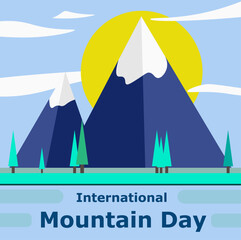 International mountain day poster 