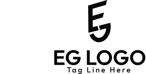 EgG logo design , company logo , eg logo design
