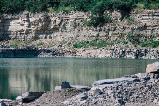carrying out work in a quarry where minerals are extracted with the help of excavations, explosive works