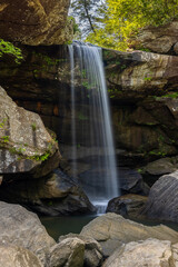 Fototapeta na wymiar Eagle Falls - A scenic waterfall landscape