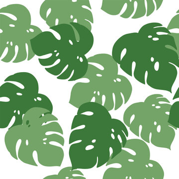 seamless pattern with apples montera leave