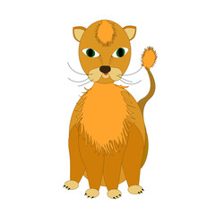 cat, cartoon, animal, cute, illustration, vector, kitten, pet, drawing, mammal, lion, animals, feline, pets, domestic, fun, toy, character, tail, smile
