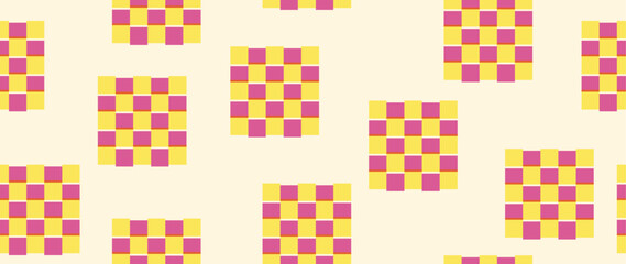 Vector seamless background. Minimalistic abstract pattern. Modern print on a light background. Ideal for textile design, screensavers, covers, cards, invitations and posters.