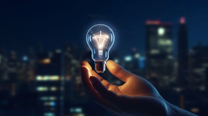 Illuminating Ideas in the Urban Night. Generative AI.