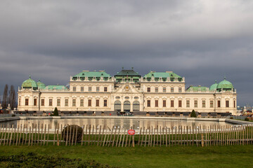 Fototapeta na wymiar Schloss Belvedere, Vienna, Austria