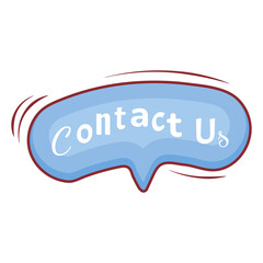 Contact Us 30 Set Small Talk Dialogue Pastel Color Style