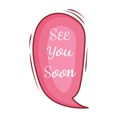 See You Soon 30 Set Small Talk Dialogue Pastel Color Style