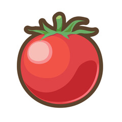 プチトマトのイラスト