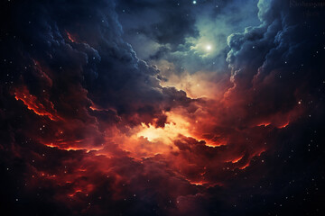 Fototapeta premium background of space
