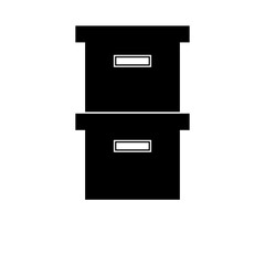 cabinet isolated on white