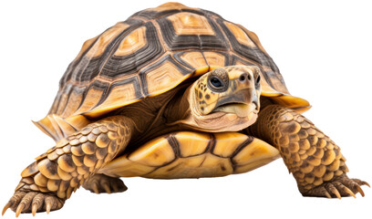 Tortoise with transparent background