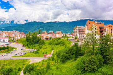 Rosa Khutor: High-altitude klastech near the city of Sochi.