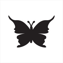 butterfly icon vector illustration symbol