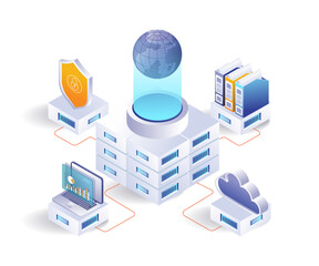 The world of data server end points