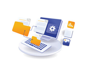 Technology digital folder network