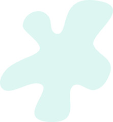 Abstract Playful Smooth Shape Vector Design Element