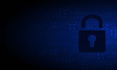 Cyber security technology concept , Shield With Keyhole icon with world map background , personal data , vector illustration.