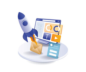 Launched the digital marketing transformation rocket