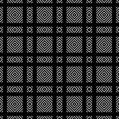 Seamless abstract geometrical modern shapes print pattern