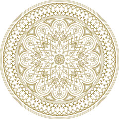 Classic roman greek detailed baground pattern rosettes detail illustration vector sketch
