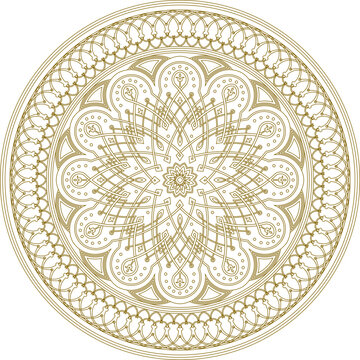 Classic roman greek detailed baground pattern rosettes detail illustration vector sketch
