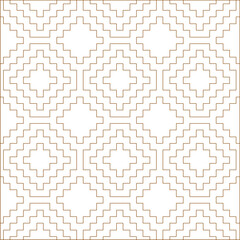 Vector sketch illustration of the design of the Ramadan Muslim motif baground pattern