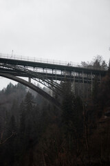 Misty Autumn Beauty: Schwarzwasser-Br&uuml;cker near Schwarzenburg, Bern, Switzerland