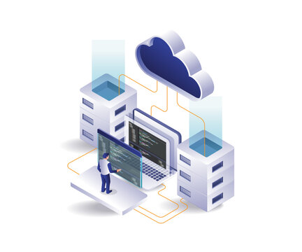 Analyzing language data for cloud server hosting programs