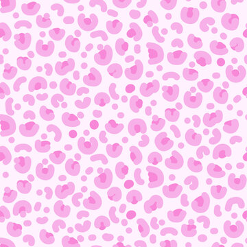 seamless pink  leopard print, cheetah pattern