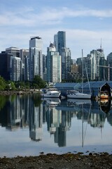 City skyline of Vancouver Canada