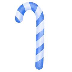 Candy cane element illustration