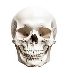 Obraz premium Skull isolated on transparent background. PNG file, cut out