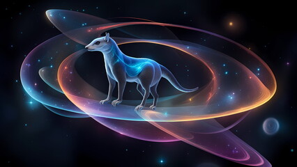 Mysterious magical creatures in the cosmos