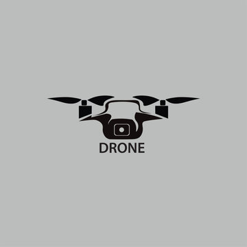 vektor ilustrasi logo dron eps 10
