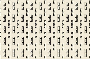 seamless pattern. Modern stylish texture. Repeating geometric tiles with hexagonal elements. seamless pattern. Modern stylish texture. Geometric striped ornament. Monochrome linear braids