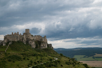 Fototapeta na wymiar Spišský hrad in Slovakia